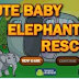 Cute Baby Elephant Rescue