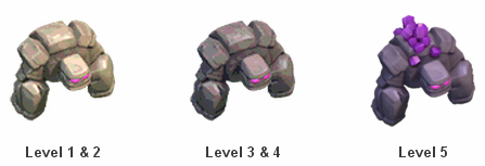 Coc golem lvl 5