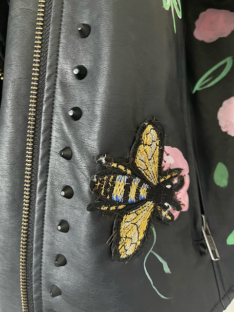 DIYing the Floral Leather Jacket of my Dreams, a post by Katie Selt for The Katie Edit www.thekatieedit.com
