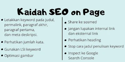 SEO on page