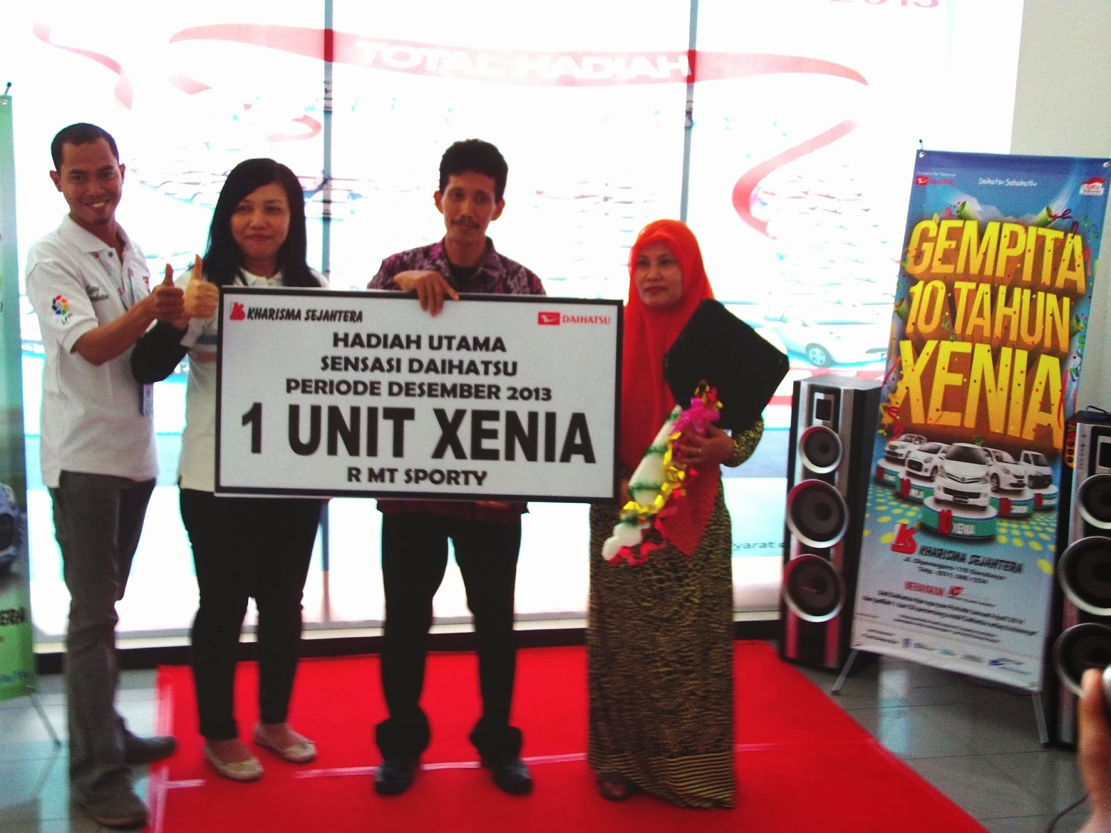 Foto bareng Team Daihatsu