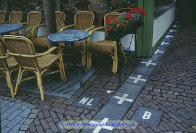 The border between Netherlands and Belgium