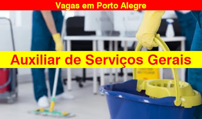 Auxiliadora Predial seleciona Auxiliar de Serviços Gerais em Porto Alegre