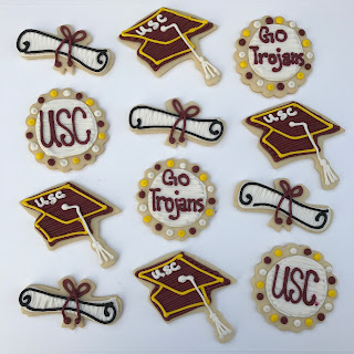 USC Graduation Cookies