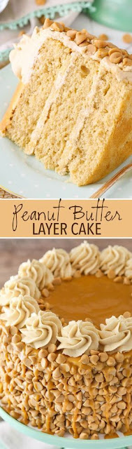 Loaded Peanut Butter Layer Cake