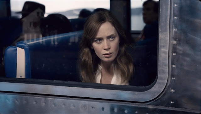 Emily Blunt nel film "La ragazza del treno"