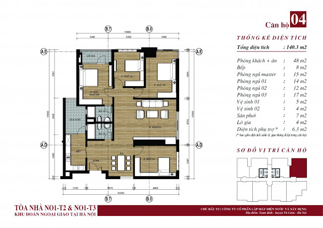 Căn 04 NO3 T3 Ngoại giao đoàn