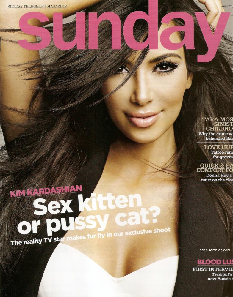 The incredibly glamboyant and sexy Kim Kardashian's exclusive photoshoot