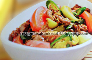 Resep Tumis Daging Sapi Teriyaki Pedas