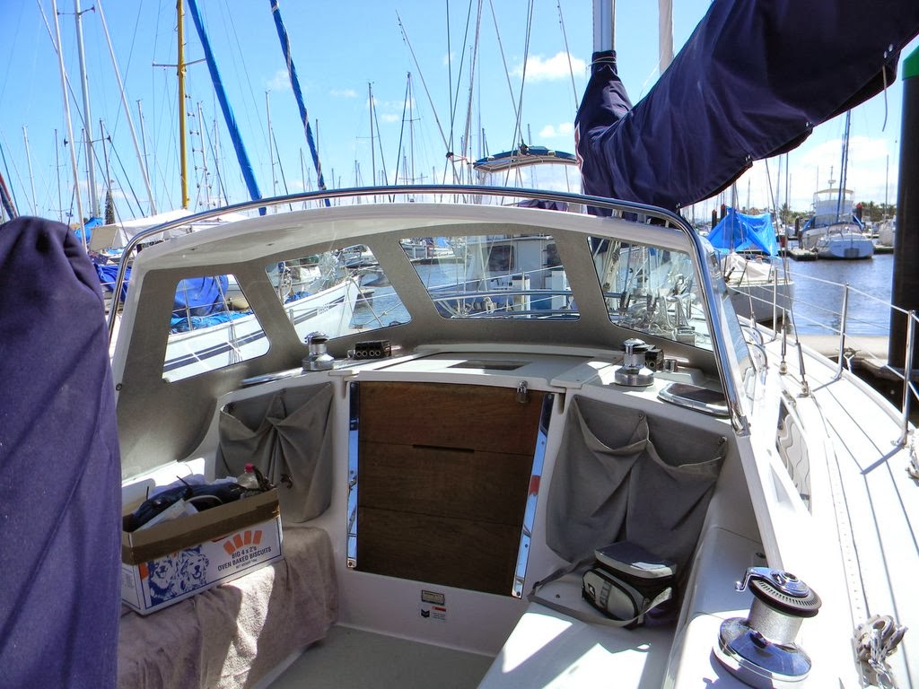 Hard dodgers for cruising sailboats. this contains many pictures of 