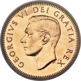 Canada Coins One Cent 1948 King George VI