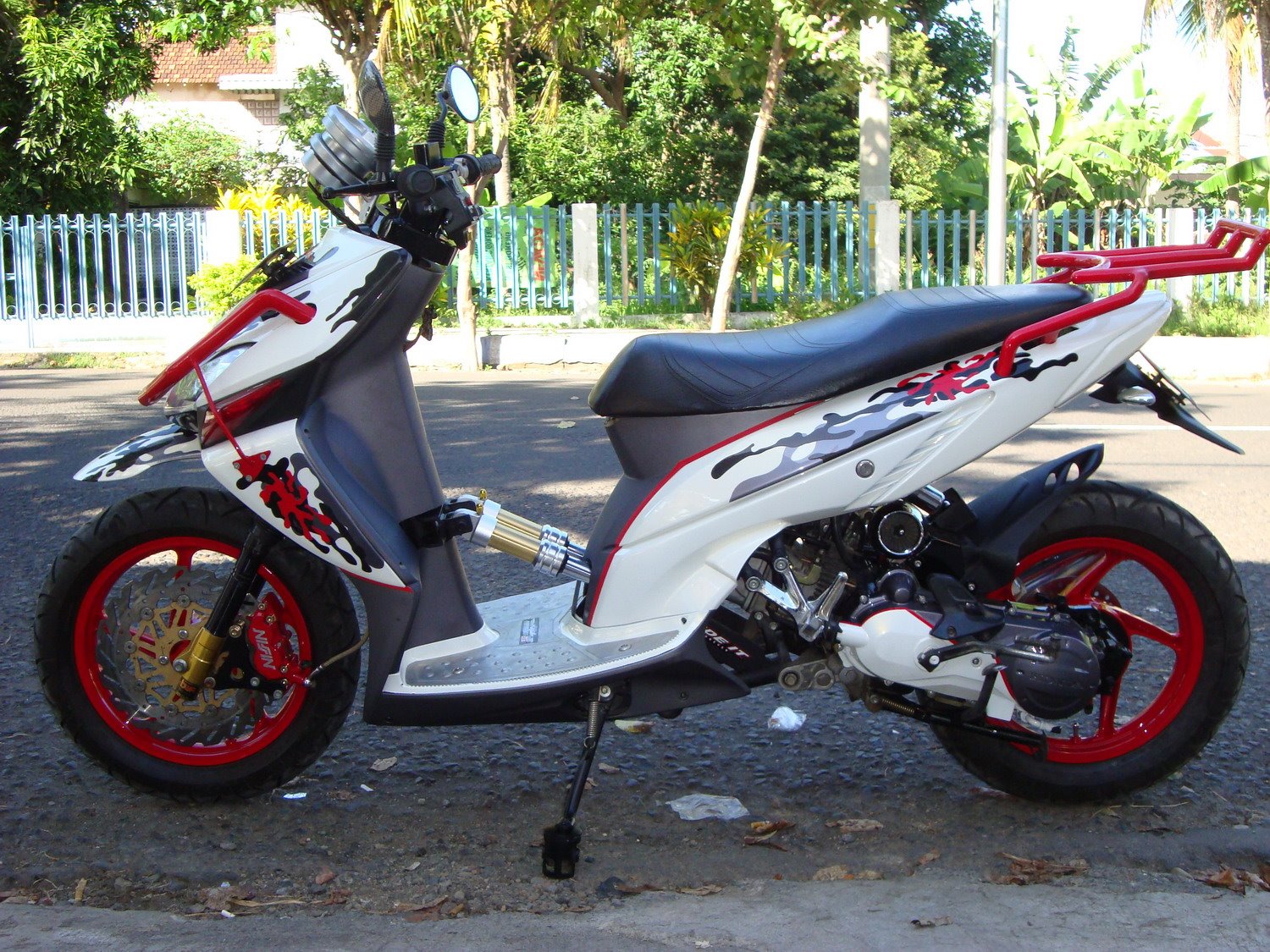 Ganbar Modifikasi Honda Vario Matic