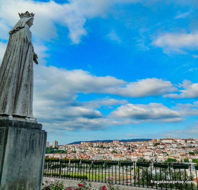 Coimbra vista do Convento de Santa Clara