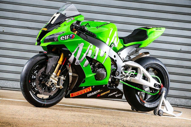 2016 Kawasaki SRC Ninja ZX-10R World Race Bike