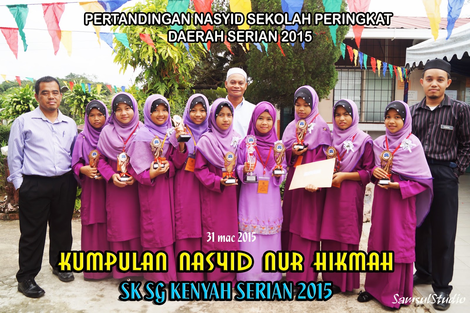 J-QAF SK SUNGAI KENYAH: Festival Nasyid Sekolah KPM Daerah 