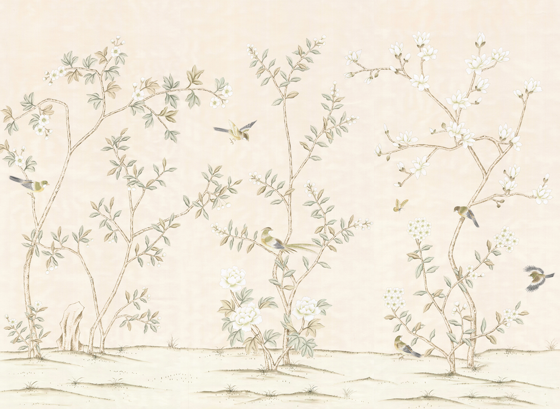 sybaritic spaces: The Wait is Over: Digital Chinoiserie Wallpapers