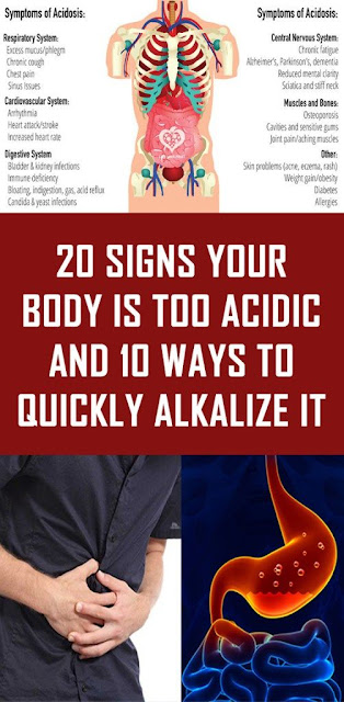 20 Signs Your Body Is Too Acidic And 10 Ways To Quickly Alkalize It