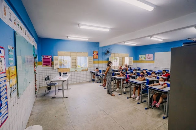 Cícero Lucena autoriza reforma de escola no bairro Planalto da Boa Esperança