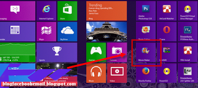  Video slideshow ibarat sebuah pertunjukkan gambar yang berganti ganti dengan sendirinya  ( Tutorial Movie Maker )Cara Menggunakan Movie Maker di Windows 8