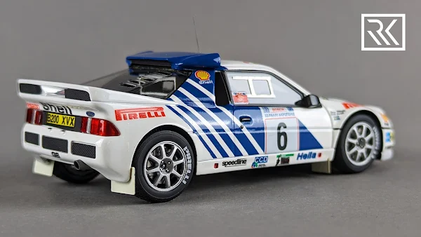 Zdjęcie modelu HPI Racing Ford RS200, Rally Acropolis 1986 Kalle Grundel