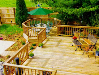 wooden deck plans free