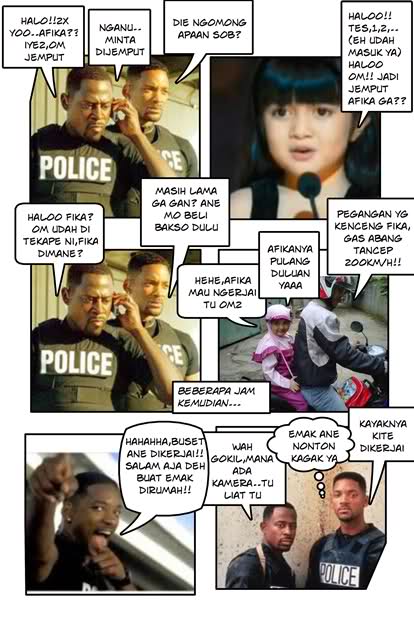 Foto Kartun Lucu Afika