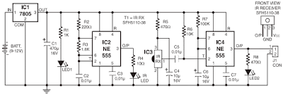 Rangkaian Detektor Kedekatan dengan Infra Merah (Infrared Proximity Detector)