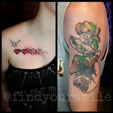 Tatuajes de Nintendo