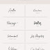 Cursive Fonts For Tattoos