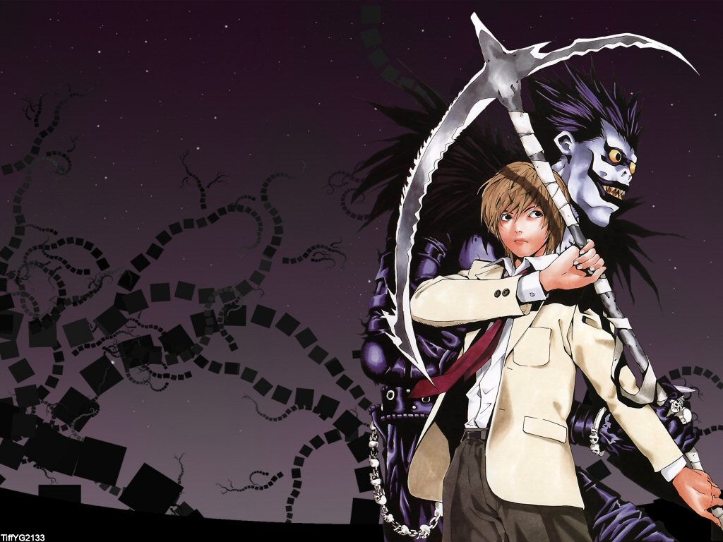 Light And Shadow: WALLPAPERS: Death Note.