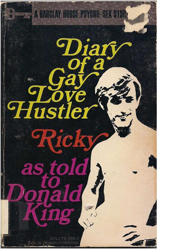 Diary of a Gay Love Hustler Ricky by Donald King ebook MOBI