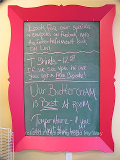 Wall Mounted Chalkboard