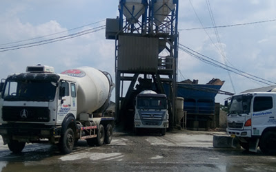 Harga beton  cor ready mix k 350 2017 