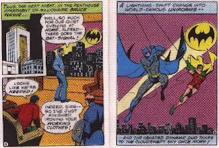 Batman in The Joker's Last Laugh mini comic pages 4 and 5