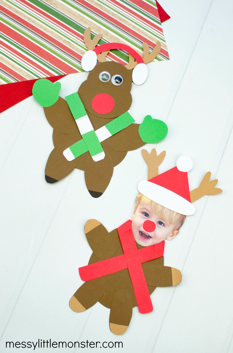 Easy reindeer paper craft ideas for kids