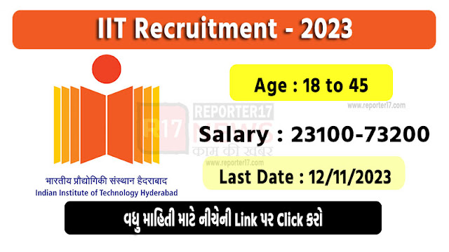 IIT Recruitment 2023