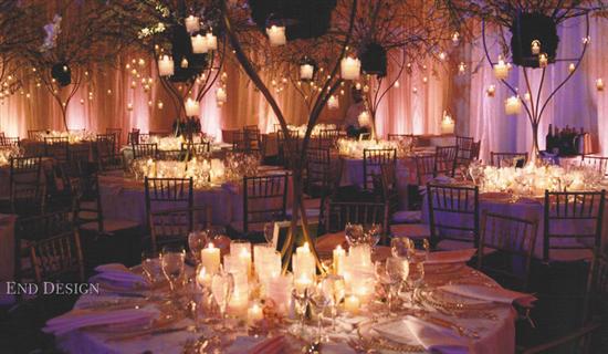 Wedding inspiration Manzanita branches centerpieces