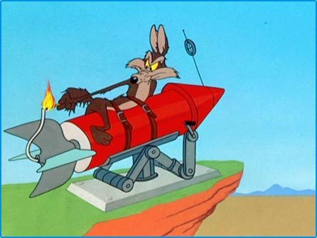 wile e coyote and roadrunner