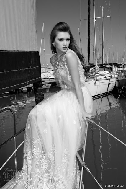 Galia Lahav lace wedding  dress 2013 2014
