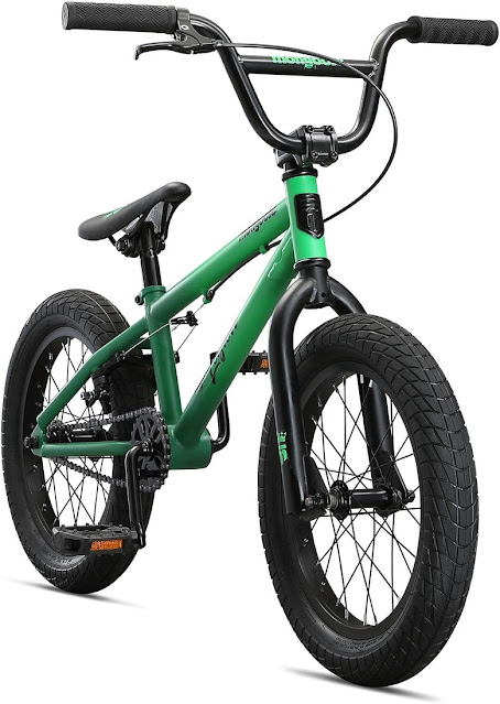 Mongoose Legion Kids Sidewalk Freestyle BMX Fat Tire Mountain Bike