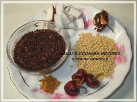 Black Sesame Seeds Chutney | Karuppu Ellu Thuvaiyal / Thogayal | கருப்பு எள்ளு துவையல்