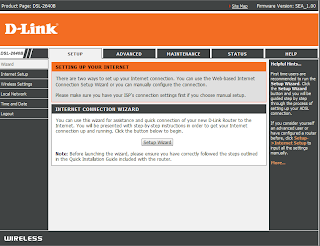 setup Setting Modem D Link 2640 B