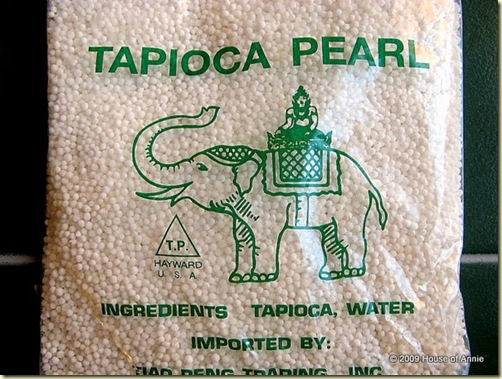 sago tapioca pearls uncooked