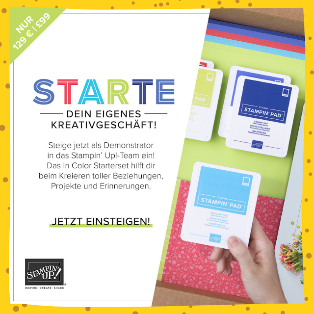 einsteigen bei stampin up