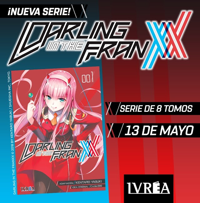 Ivrea publicará «Darling in the Franxx»