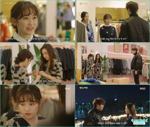  mi joo apear at the same boutique where nan hee checking an outfit she remove the magical ring from nan hee's finger - Queen of the Ring: Episode 3 Review (Three Color Fantasy)