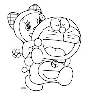 Inilah 15+ Sketsa Mewarnai Doraemon