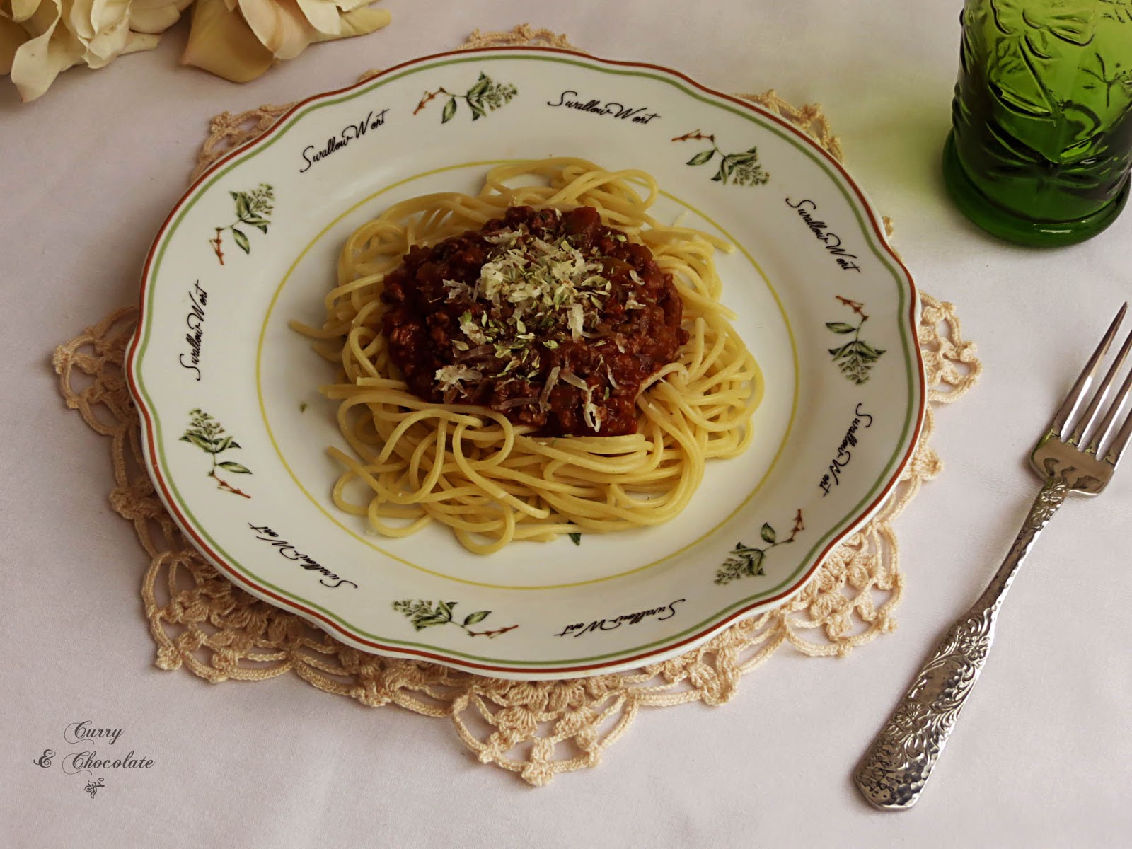 Espaguetis con salsa Boloñesa – Spaghetti Bolognese   