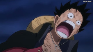 ワンピースアニメ 1048話 ルフィ Monkey D. Luffy | ONE PIECE Episode 1048