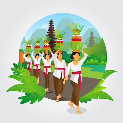 Pidato Bahasa Bali - Nyanggra Rahina Galungan
